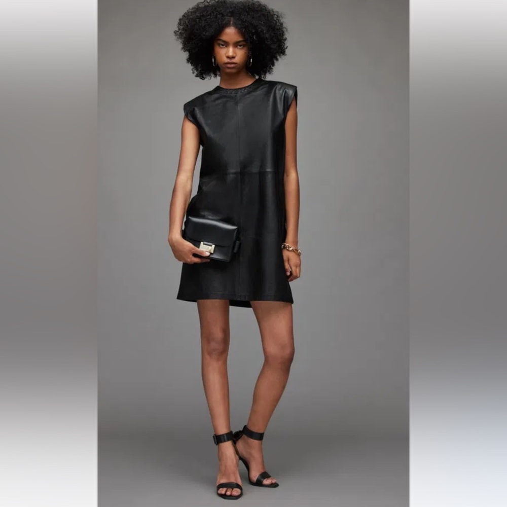 Mika Leather Tank Dress